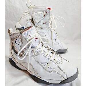 Nike Air Jordan True Flight Men’s Sz 8 - 342964 122 White/True Blue/Fire/Cement